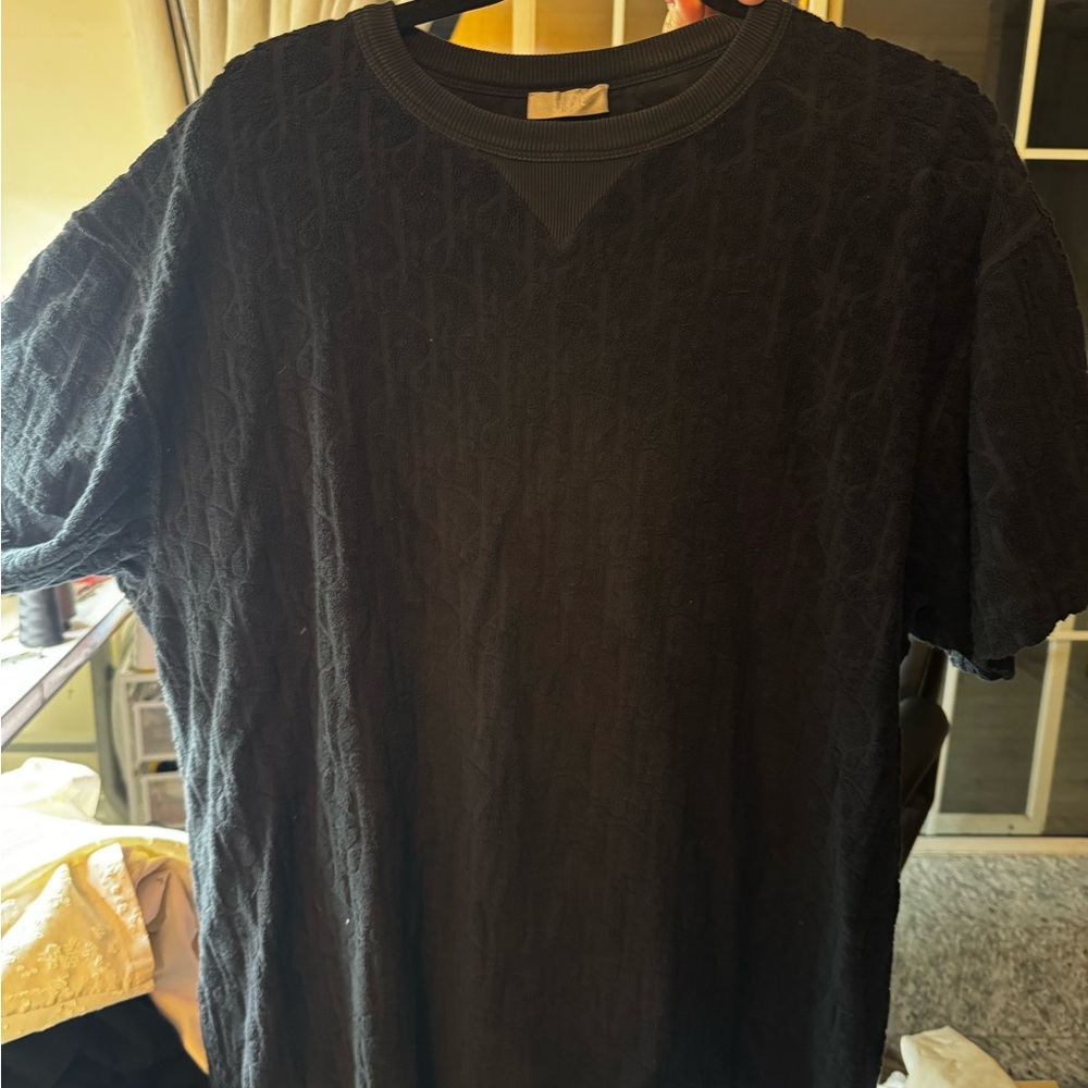 Dior Black Men's Crewneck T-Shirt